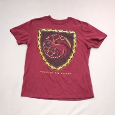 Game of Thrones House of the Dragon Large HBO Promo Shirt Movie TV Hot Topic