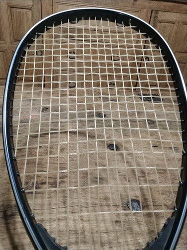 Vintage Wilson Defender Tennis Racquet 4-3/8" With Original Leather Grip & Cover - Bild 6 von 8