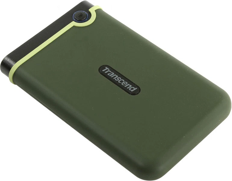 Transcend 2TB StoreJet 25M3 USB 3.0 Slim External Portable Hard Drive, Green   - Image 2 of 2