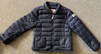 IL GUFO Girls Jacket - Down Feather - Navy- Size 8