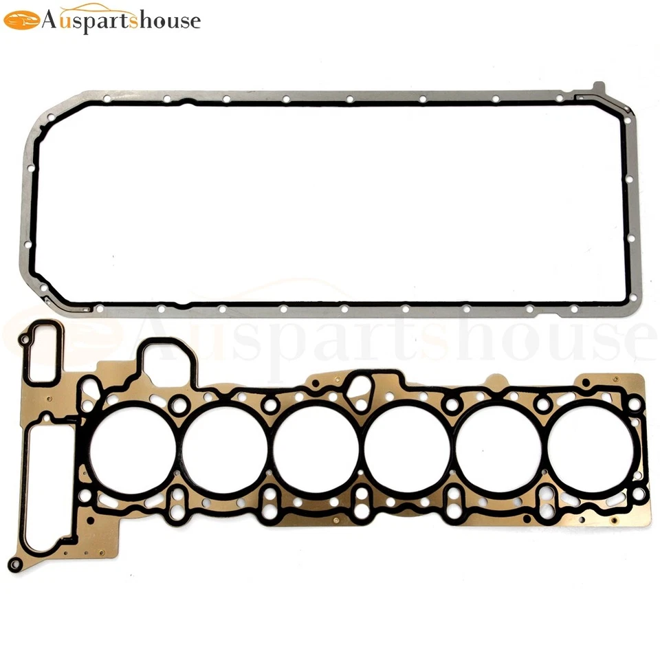Full Gaskets w/Head Bolts For 01-06 BMW 325Ci 2.5L 330Ci X3 X5 3.0L L6 DOHC M54 - Image 3 of 4