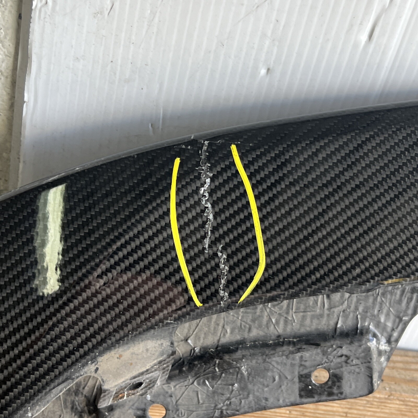Aston Martin DBS Superleggera. Lower Front Bumper Spoiler Oem  KY73-17626-AB