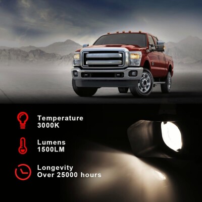 2011 2012 2013 2014 2015 2016 Ford F250 F350 F450 F550 Led Fog Lights Kit Manufa