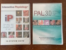 Lot of 2 PAL 3.0 PRACTICE ANATOMY LAB and Interactive Physiology/ PEARSON NEW