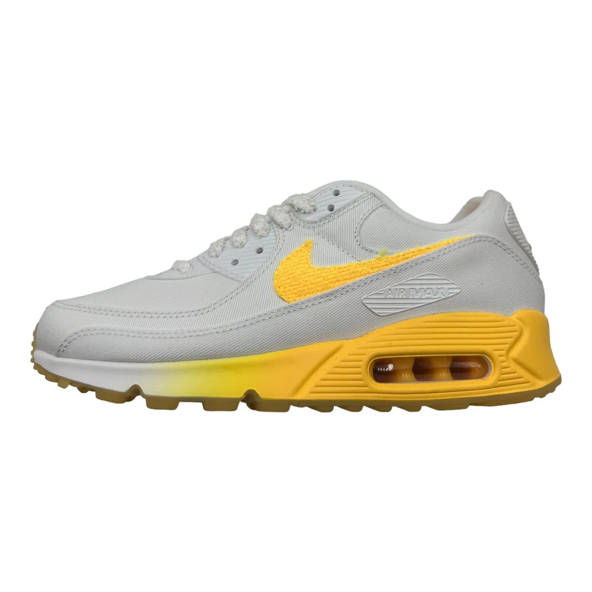 Nike Air Max 90 SE White Citron Shoes FJ4548 100 Women s Size 10