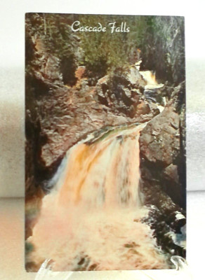 Postcard Cascade Falls in Minnesota photo by Gallagher's Studio c1950's