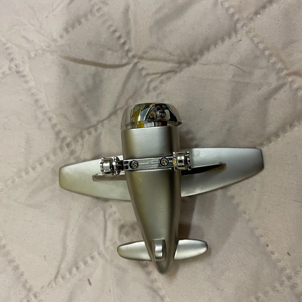 Vintage US Bank Multiservice Aviation Airplane Desk Alarm Clock *Needs Batteries - Image 2 of 4