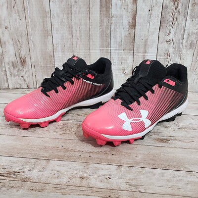 Under Armour UA Leadoff Low RM J Youth 5Y Pink Baseball Cleats