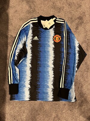 Adidas Manchester United Authentic Icon Goalkeeper Jersey Size