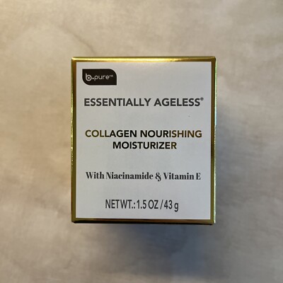 b pure Essentially Ageless Collagen Nourishing Moisturizer w/ Niamicide 1.5oz