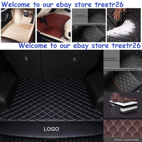 Fit For Toyota Corolla Car Floor Mats Luxury Custom Waterproof Auto Carpets Pads - Picture 13 of 37