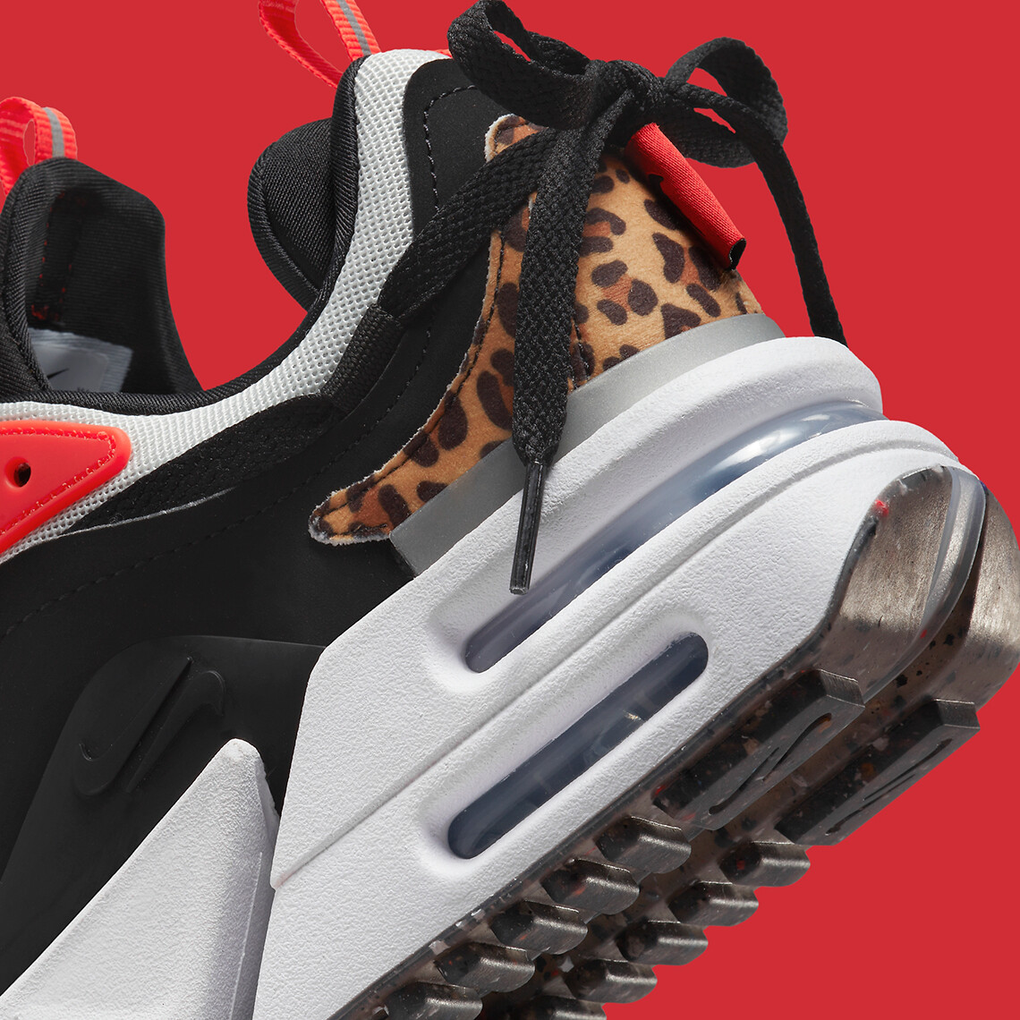 スニーカー Nike Air Max Furyosa DH5104-002 Nike W Air Max Furyosa Leopard Black Red White DH5104 002