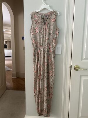 Kids Flower Jumpsuit
