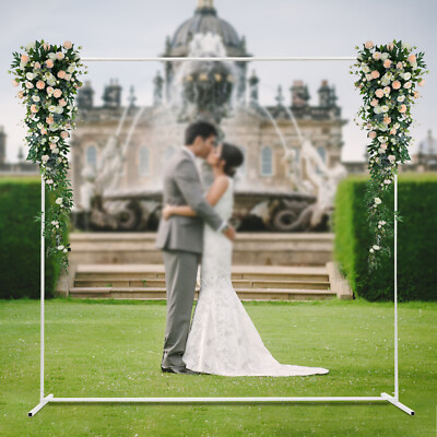Wedding Backdrop Stand, Metal Stand Kit, Backdrop Stand for Wedding/Ceremony USA