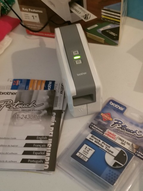 Brother P-Touch PT-2430PC Label Thermal Printer for sale online | eBay