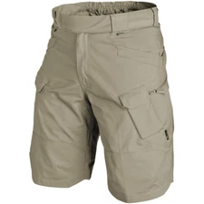Helikon UTL Urban Tactical Military Combat Mens 10 Pockets Ripstop Shorts Khaki