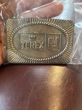 Terex General Motors GM Construction Machinery Tractor Belt Buckle