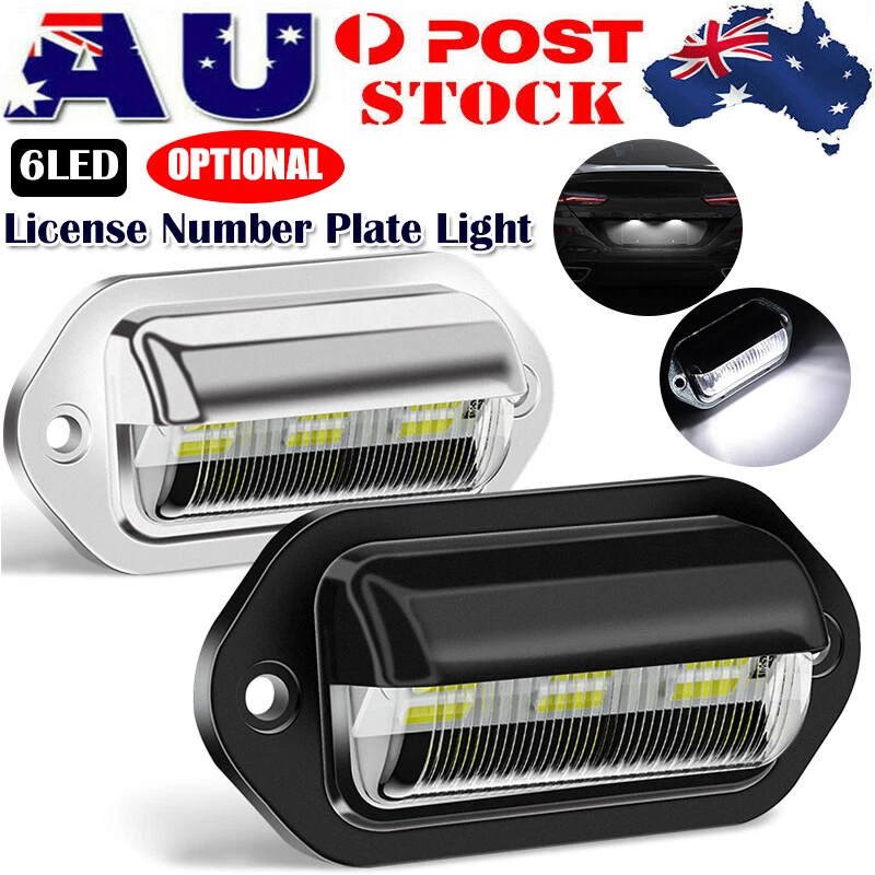 Truck number plate best sale lights