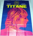 TiTANE Julia Ducournau Palme d'Or Cannes 21 Agathe Rousselle LARGE french POSTER