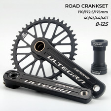 Road Bike Crankset 101112 Speed Chainring 40424446t Hollow Crank With Bb