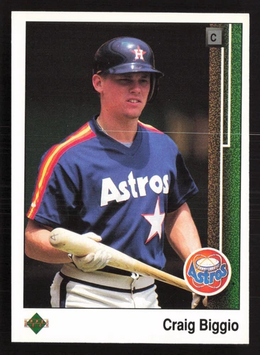 Craig Biggio 1989 Upper Deck Rookie #273 Houston Astros