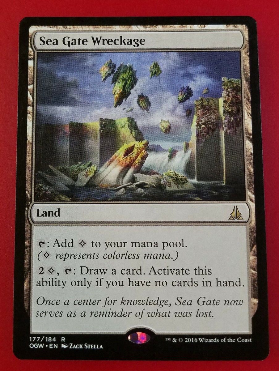 1x Sea Gate Wreckage | Oath of the Gatewatch | MTG Magic Cards | eBay 1x Sea Gate Wreckage | Oath of the Gatewatch | MTG Magic Cards | eBay