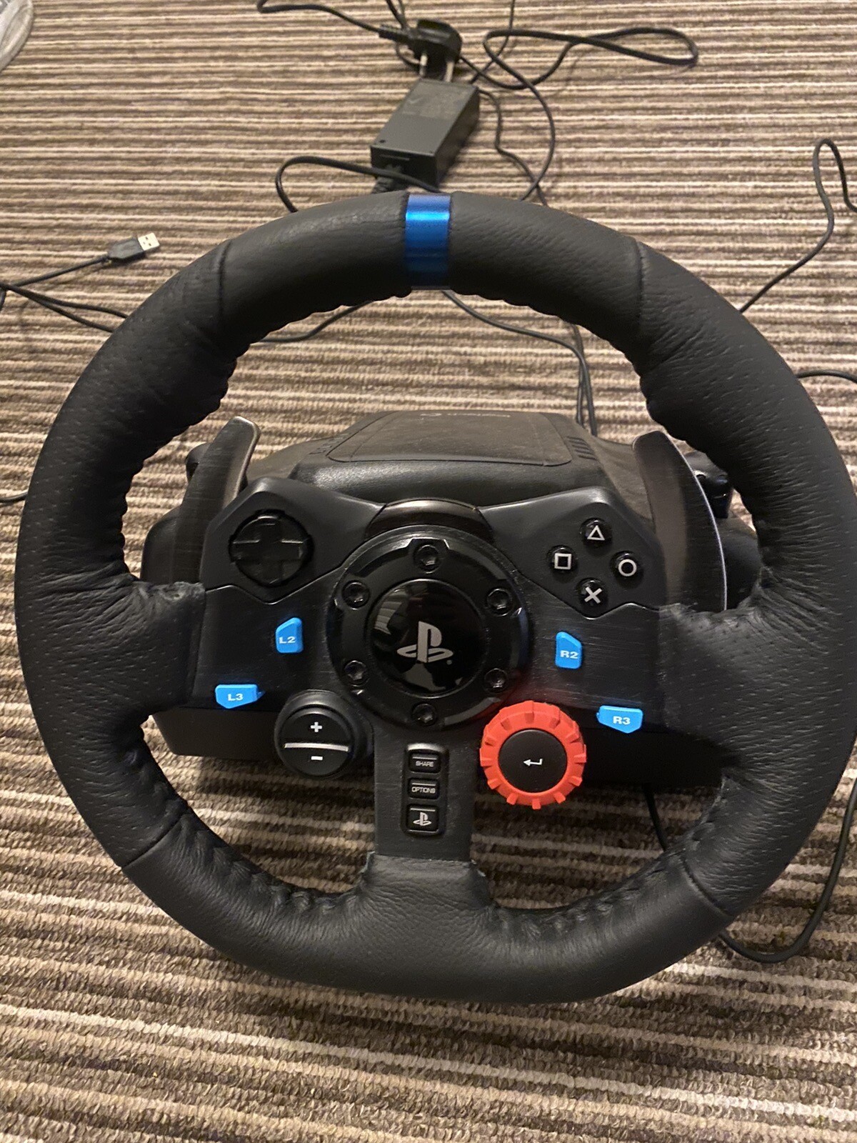 logitech g29 steering wheel and pedals Ps5/PC/Ps4 eBay