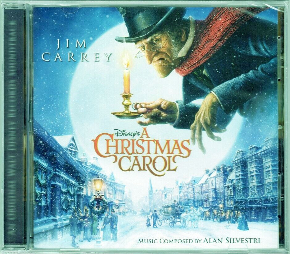 Alan Silvestri Disney a Christmas Carol Jim Carey Movie Audio CD