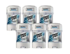 Speed Stick Power Antiperspirant Deodorant Men 24h Dry Protection Clear Gel 6pcs