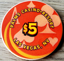 $5 Las Vegas Palms Aces 2005 Casino Chip - Uncirculated