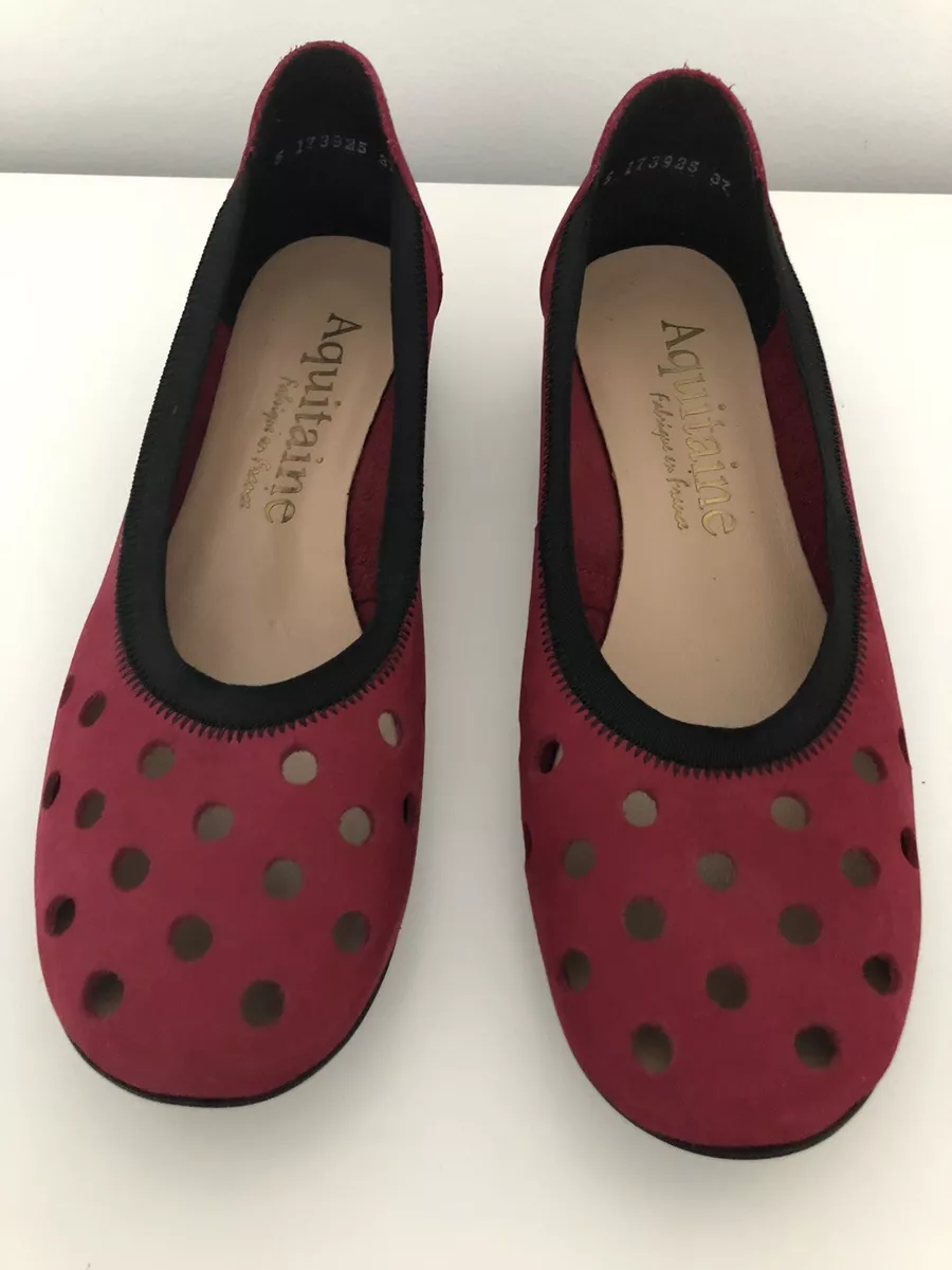 Magenta flat shoes sale