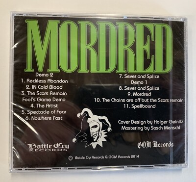 Mordred - Demo 1&2 The Demos 1986-1988 CD California Thrash