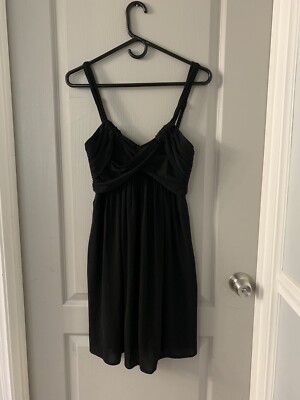 Women Bcbg Maxazria Black Mini Dress Party Casual Size 4 | eBay