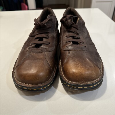 DR. MARTENS Leather Brown Mens SIZE 12 Shoes | eBay display picture 1