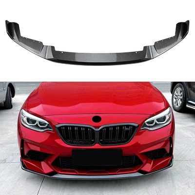 For BMW 2 Series F87 M2 Coupe 2016-2021 2018 front bumper spoiler splitter lip