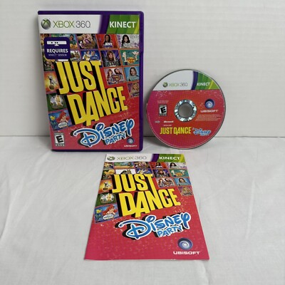 Just Dance: Disney Party Microsoft Xbox 360, 2012 Kinect Ubisoft Free Shipping