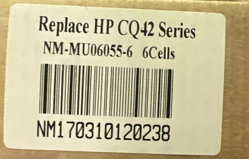 DENAQ - 6-Cell Lithium-Ion Battery for Select HP Laptops NM-MU06055-6 - Picture 3 of 6