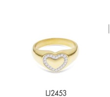 LIU JO   ANELLO  CHEVALIER   ACCIAIO  DONNA   LJ2453M16   NUOVO