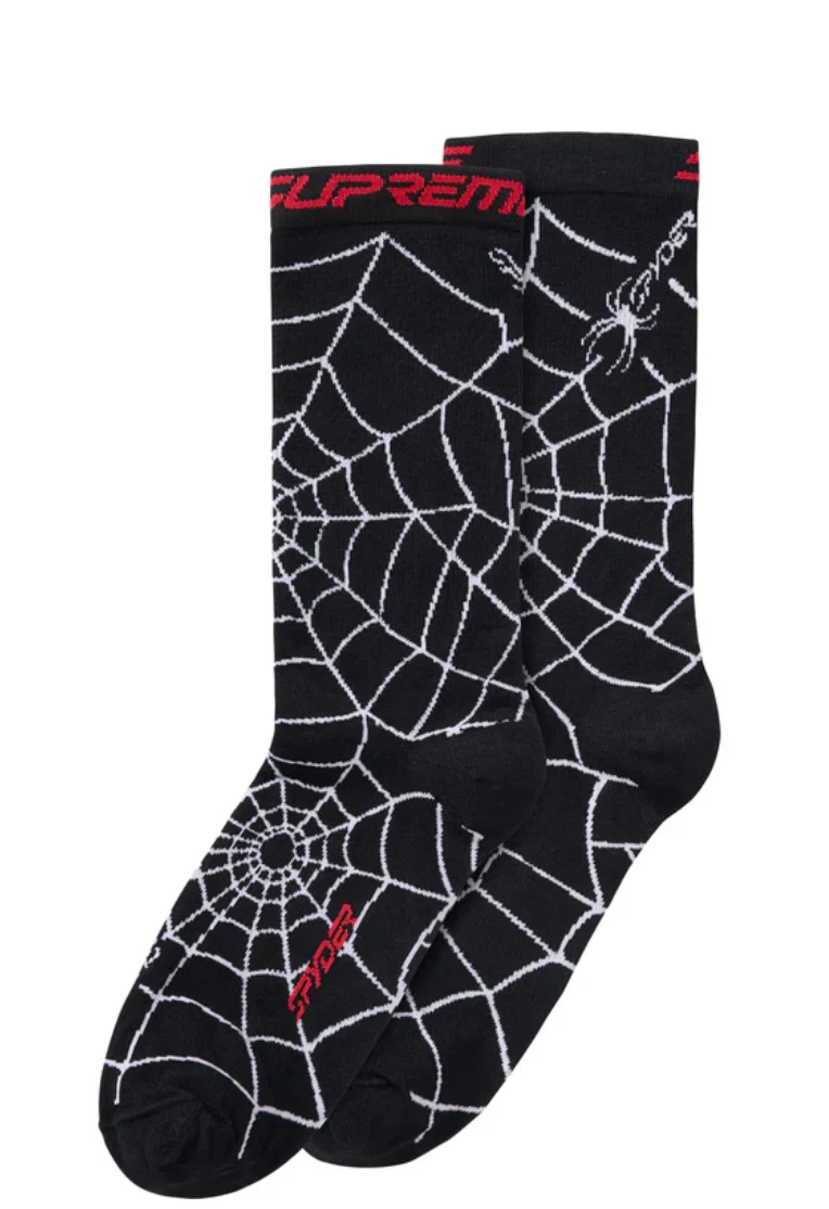 Chaussettes d'équipage Supreme®/Spyder® (1 paquet)   Noir   Taille Large / LX   FW24