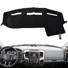 For Dodge Ram 1500 2500 3500 2010 - 2018 Dash Cover Mat Black