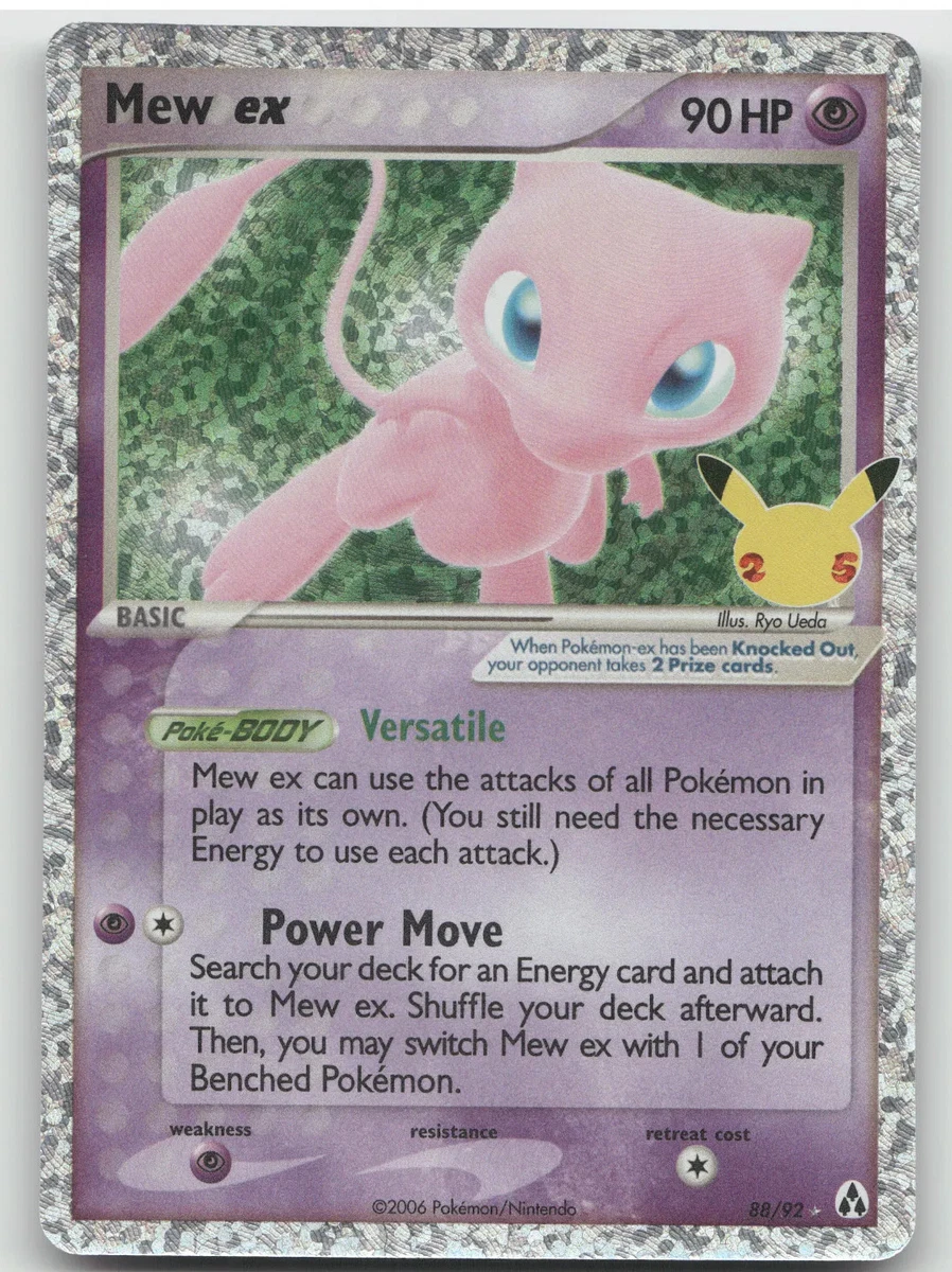 Mew Ex 88/92 Celebrations: Classic Collection for sale | eBay