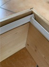 Dichtung Gummidichtung Bodentreppen Dolle Roto neuwertig weiß 4,5m