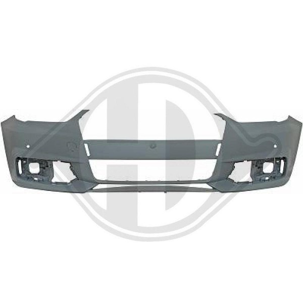 1X StoßFäNger Diederichs 1080151 Hd Priority Parts FüR Audi Vorne-image