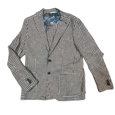 MANUAL RITZ BLACK AND WHITE BLAZER SIZE 40