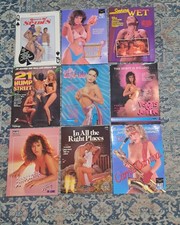 VTG 8.5x11 Adult Video Promo Ad Slicks Lot Kiesha Introducing Brittany Morgan
