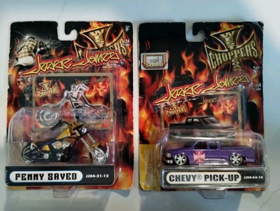 Lot Of 2  Jesse James West Coast Choppers 1:31 Diecast