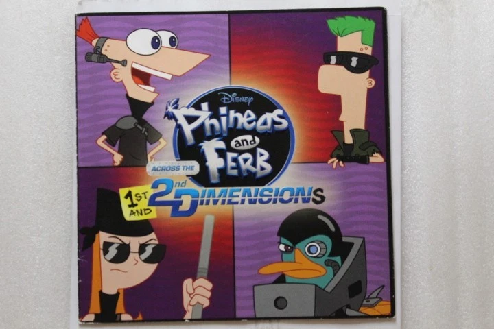 Phineas And Ferb Across The 1st And 2nd Dimensions CD Soundtrack, Parody Foto 2 de 4