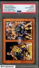 Magic Johnson Larry Bird HOF Signed 1993 Hoops #MB1 PSA/DNA 9 Dual AUTO