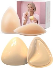 Sticky Bra Push Up Inserts Set - Reusable Double Sided Adhesive Bra Pads Covers