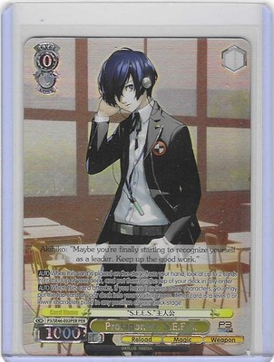 Weiss Schwarz Persona 3 Reload Protagonist: S.E.E.S. P3/SE46-E02PER PER FOIL